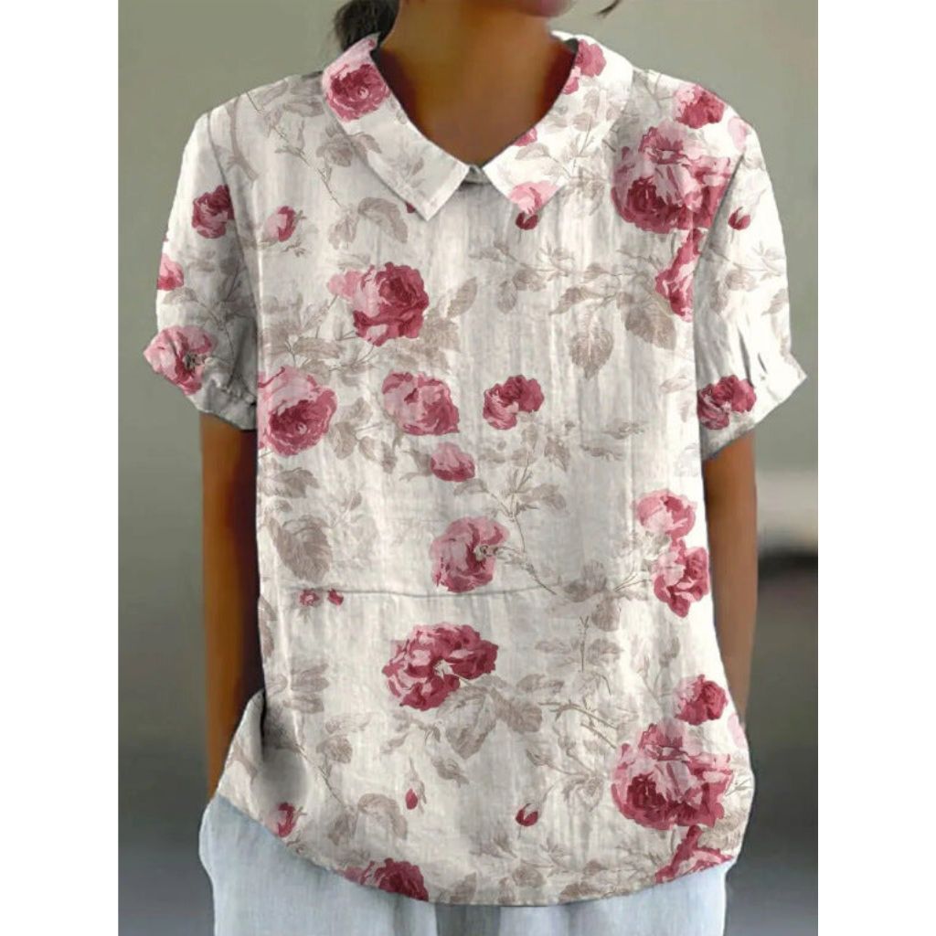 Karin | Blouse décontractée avec imprimé floral