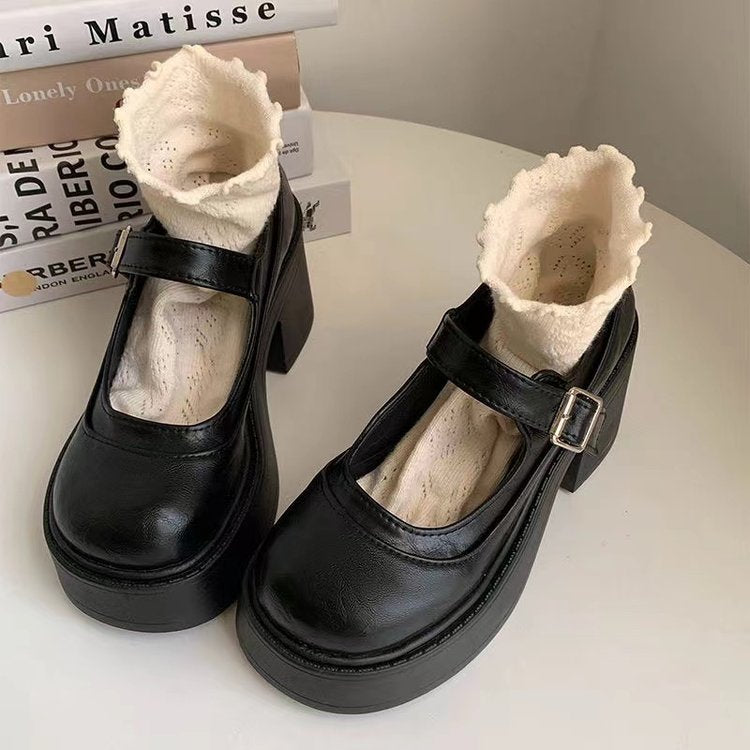 Karin | Scarpe con plateau retrò