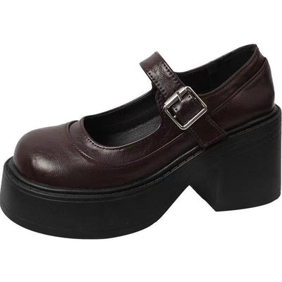 Karin | Scarpe con plateau retrò
