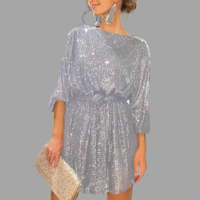 Karolin | Mini-Kleid mit funkelnden Pailletten