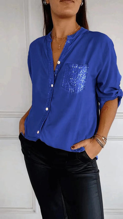 Kathrin | Women's sequin blouse