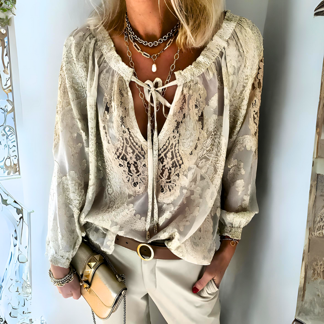 Kathrin | Modern blouse in boho chic style