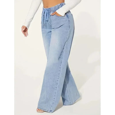 Kathrin | Jeans larghi a vita alta