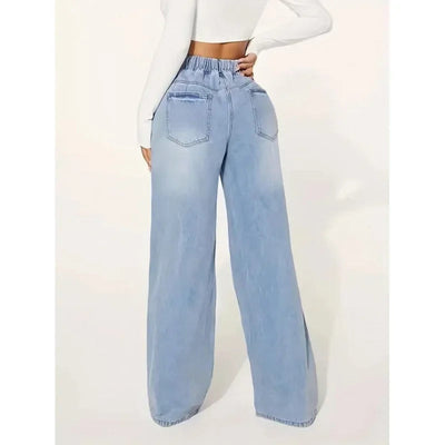 Kathrin | Jeans larghi a vita alta