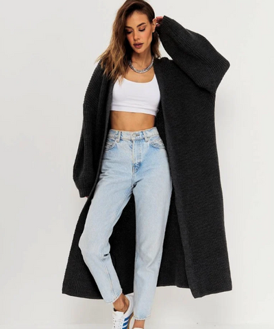 Kathrin | Versatile cardigan aperto sul davanti