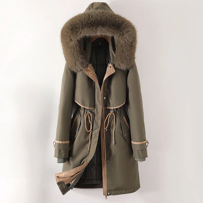 Katrin | Giacca con cappuccio comoda per l'inverno