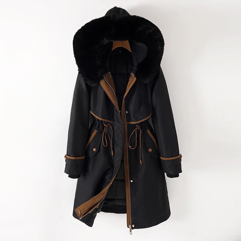 Katrin | Giacca con cappuccio comoda per l'inverno