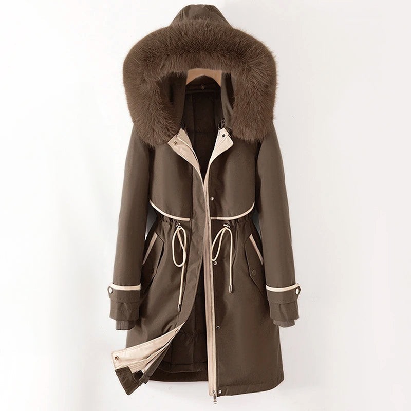 Katrin | Giacca con cappuccio comoda per l'inverno