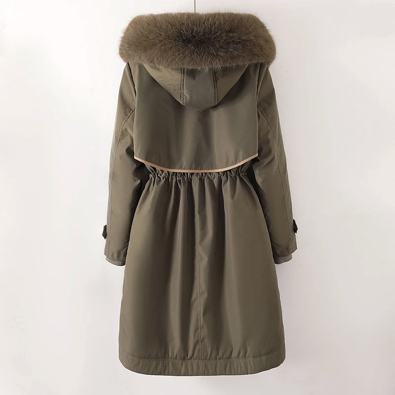 Katrin | Giacca con cappuccio comoda per l'inverno