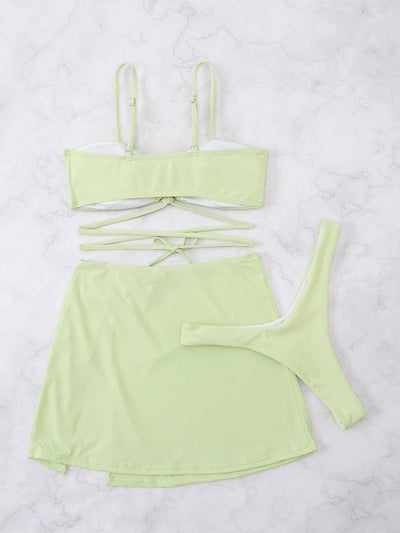 Kerstin | Elegante set di bikini in 3 parti