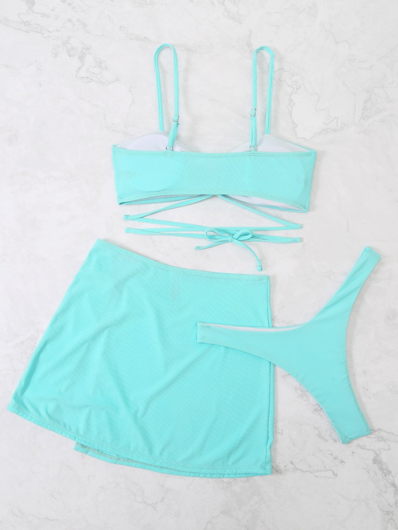 Kerstin | Elegante set di bikini in 3 parti