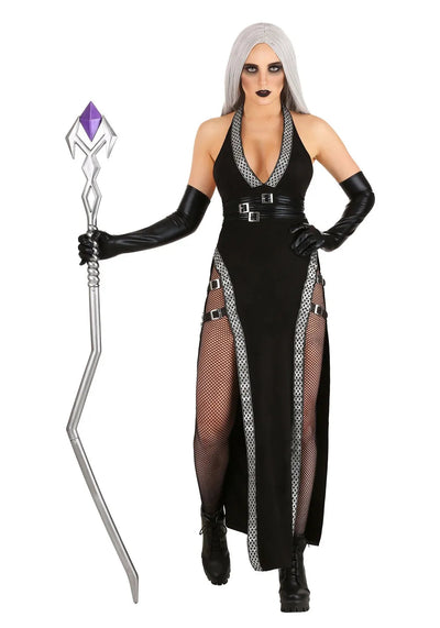 Lorenza | Maniche di costume da stregone gotico Maxi abito