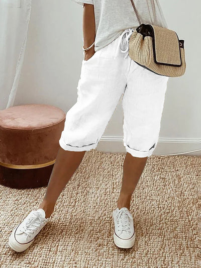 Lena Pantaloncini Donna – Cotone Leggero e Traspirante, Vestibilità Rilassata-5