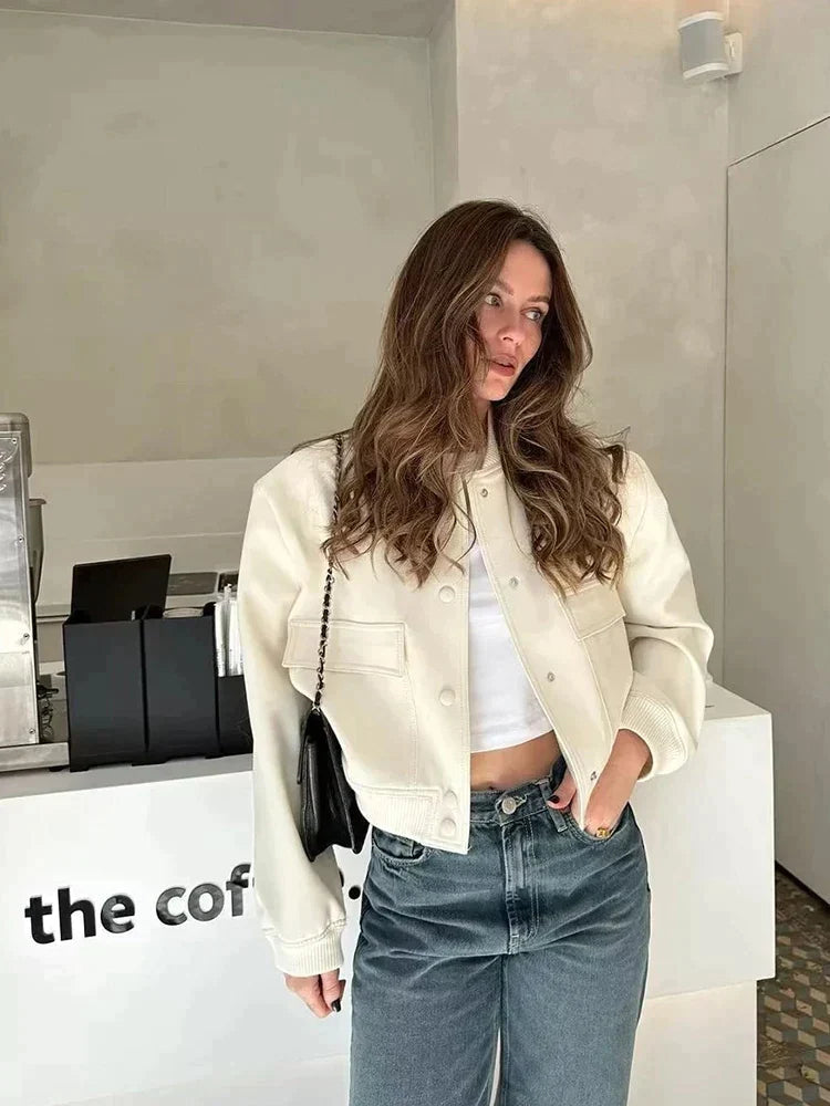Isabella | Giacca bomber alla moda in stile di transizione