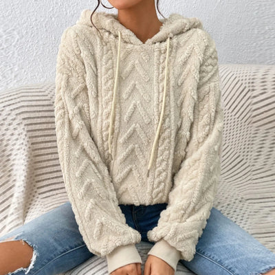 Alena | Comodo maglione con cappuccio