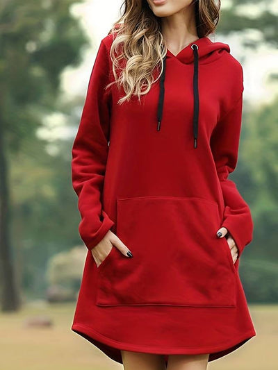Laura | Abito casual con cappuccio a maniche lunghe