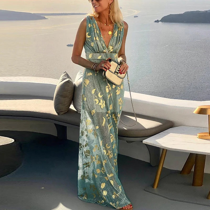 Laura | Elegante vestito Maxi