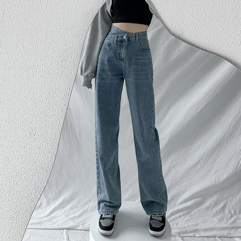 Laura | Jeans a gamba larga e rilassati