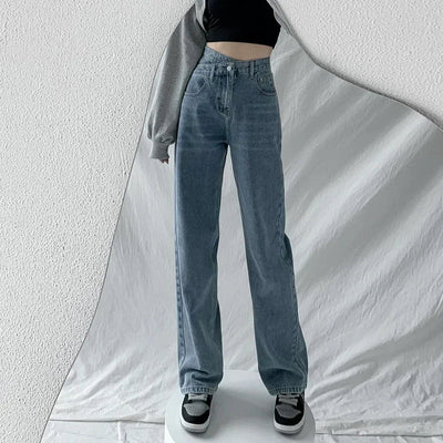 Laura | Jeans a gamba larga e rilassati