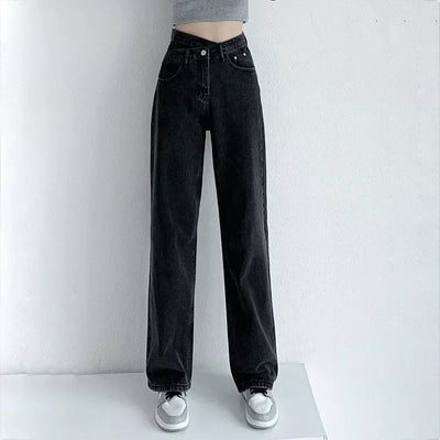 Laura | Jeans a gamba larga e rilassati