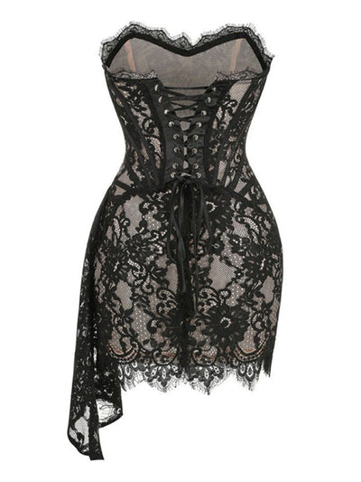 Lena | Elegantes Mini-Kleid mit Korsett-Design