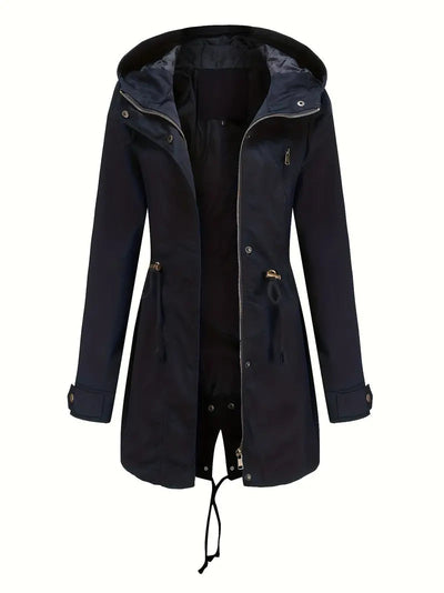 Lena | Trench impermeabile con cappuccio