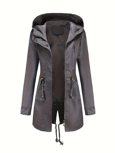 Lena | Trench impermeabile con cappuccio