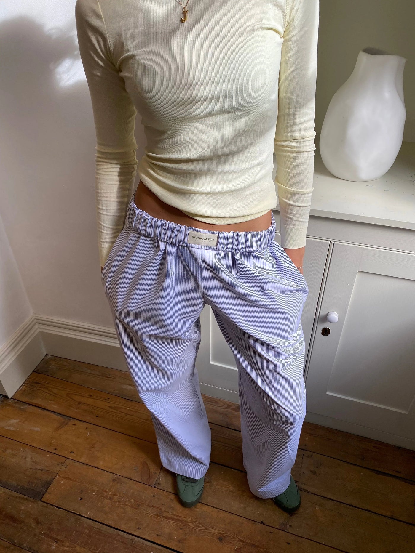 Variant image for Emma Lounge Pants – Premium Fabric, Relaxed Fit-5