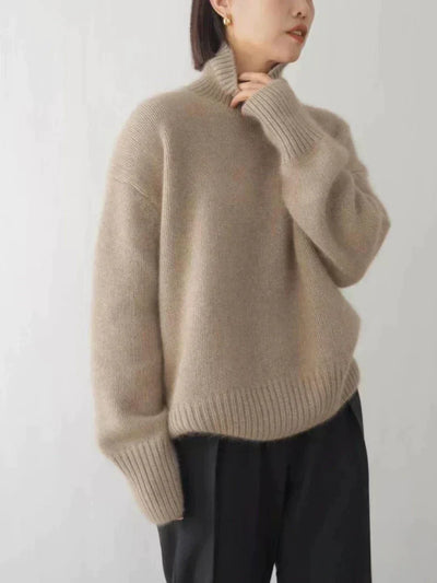 Chiara | Maglia dolcevita in cachemire