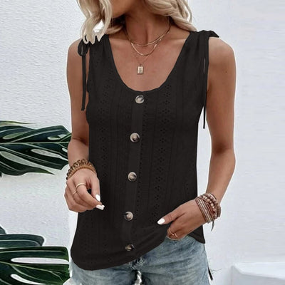Lisa | Klassiek T-shirt met ronde hals