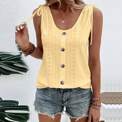 Lisa | Klassiek T-shirt met ronde hals