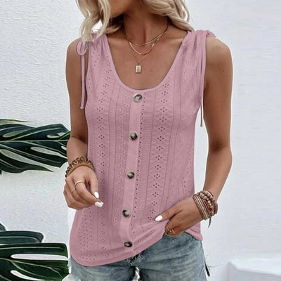 Lisa | Klassiek T-shirt met ronde hals