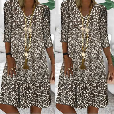 Lisa | Mini romantisches Kleid im Prärie-Stil