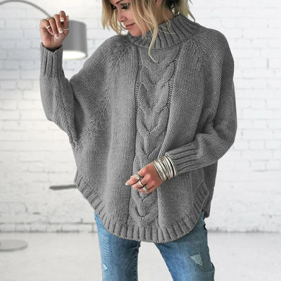 Tania | Maglione Strickpullover con Rollkragen Elegante