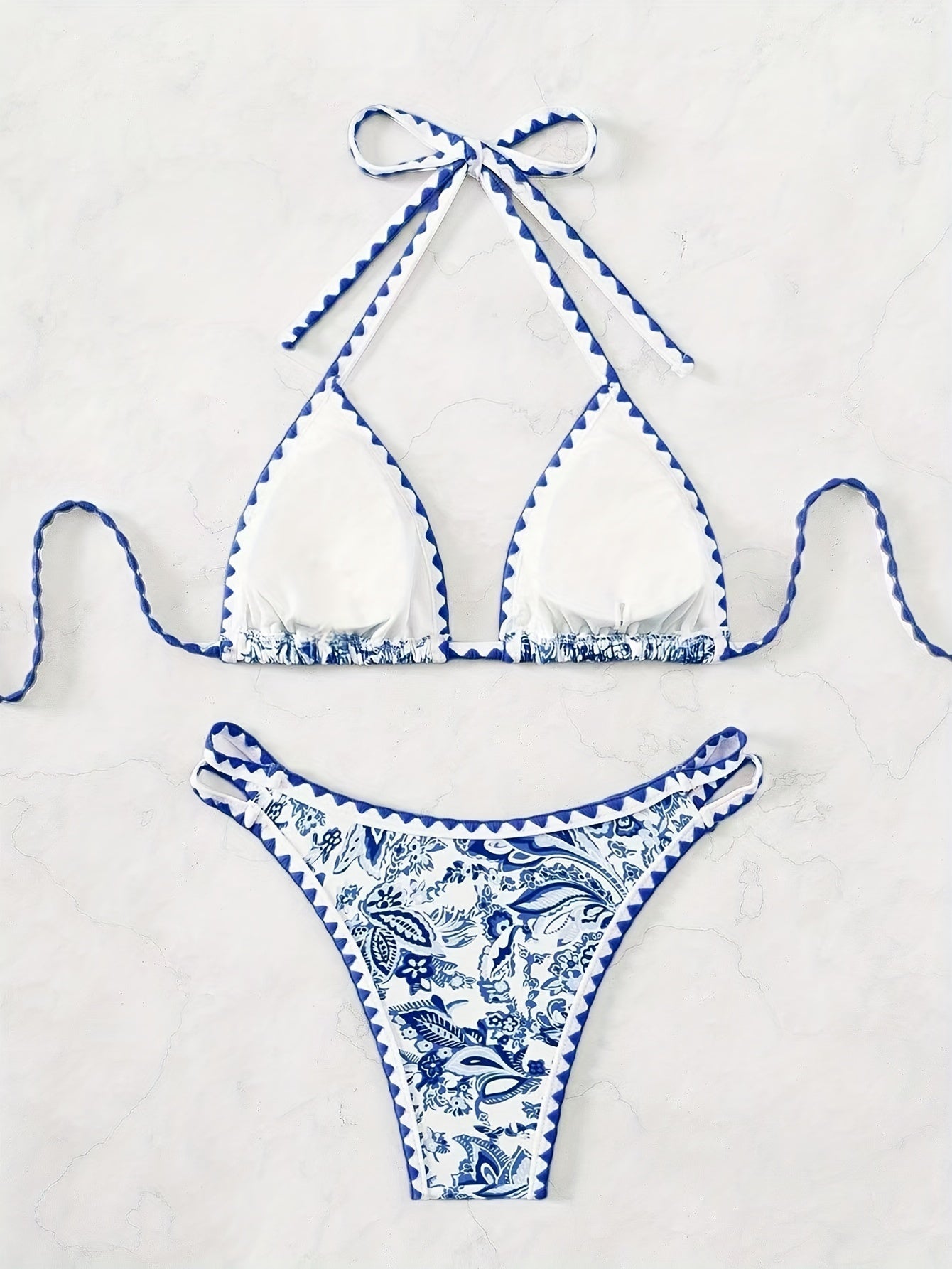 Maila | Elegante bikini set con motivo Paisley
