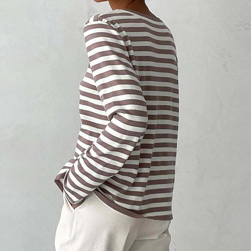 Alice | Camicia a maniche lunghe a righe