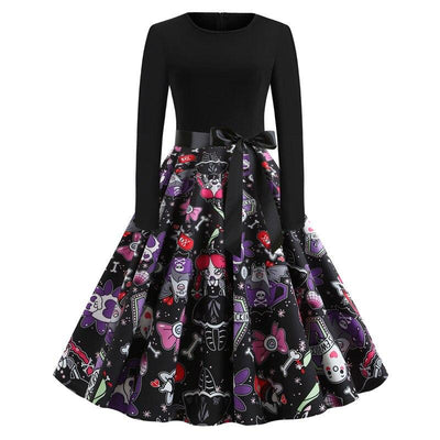 Benedetta | Costume comodo ed elegante lungo abito a maniche