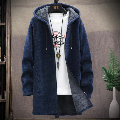 Marcel | Caldo cardigan con zip