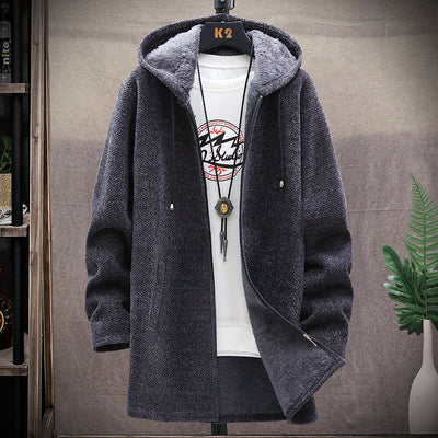 Marcel | Caldo cardigan con zip
