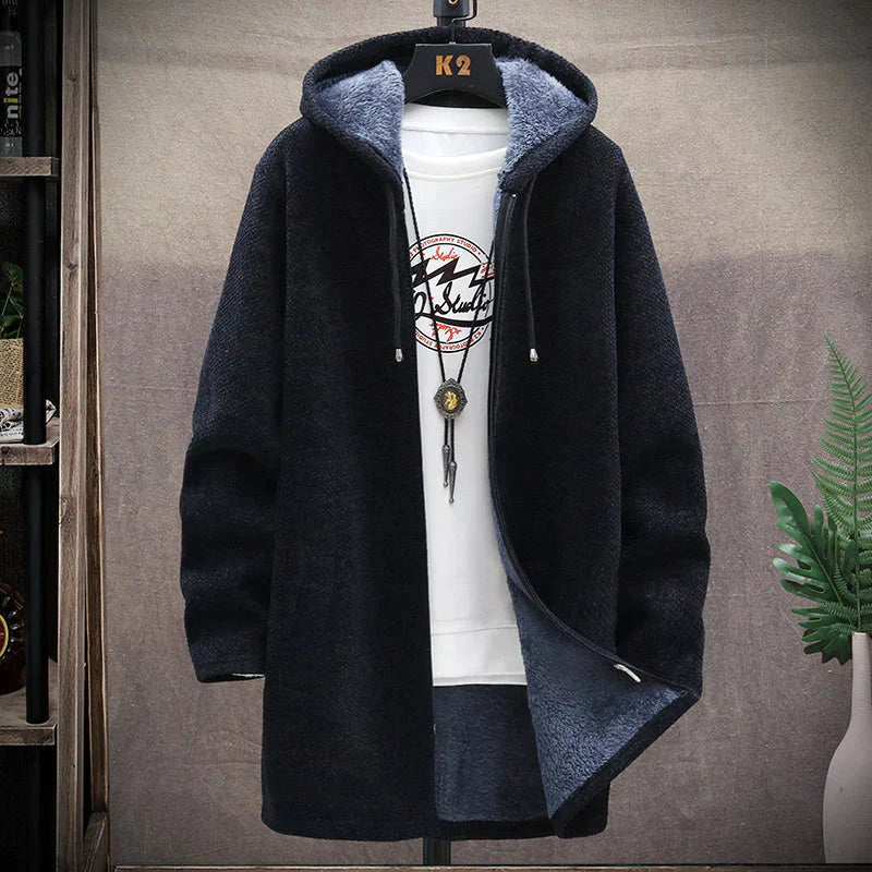 Marcel | Caldo cardigan con zip