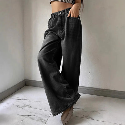 Manuela | Stile senza tempo con jeans larghi alla moda