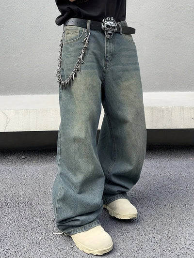 Marcel | Jeans larghi alla moda con gambe larghe