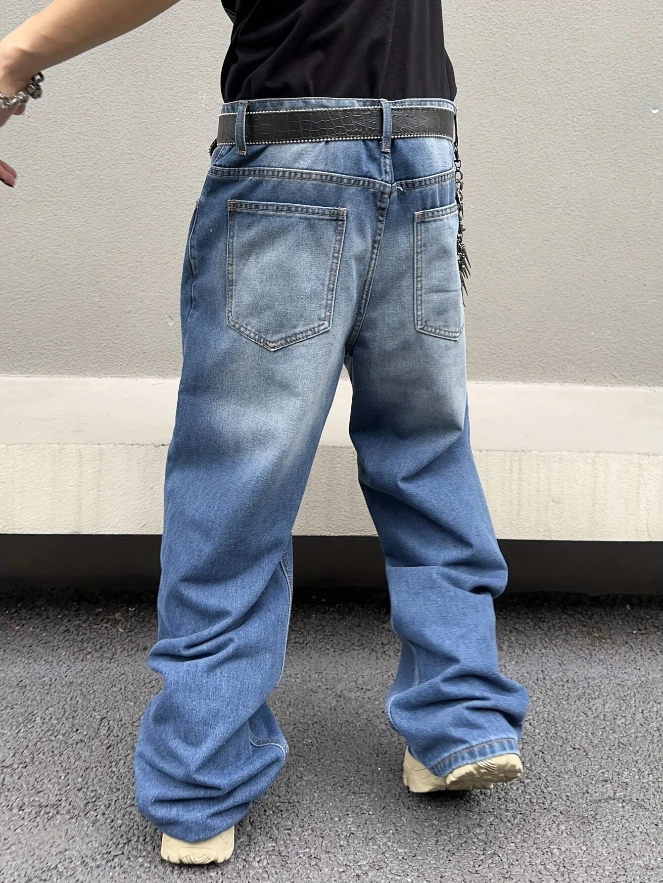 Marcel | Jeans larghi alla moda con gambe larghe