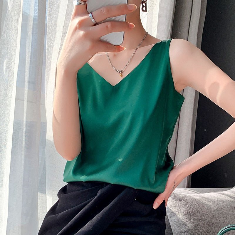 Maria | Elegantes Seidentop
