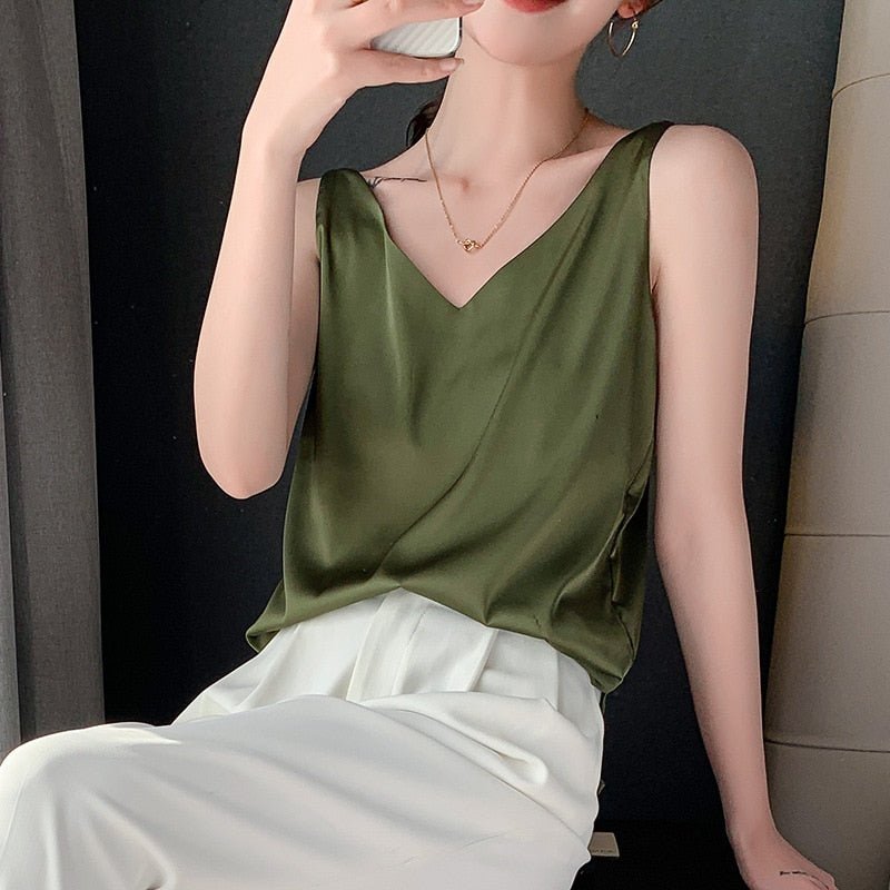 Maria | Elegantes Seidentop