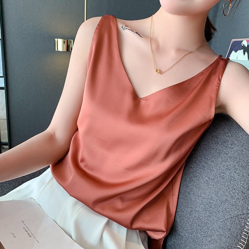 Maria | Elegantes Seidentop