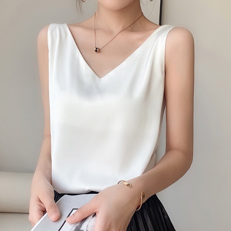 Maria | Elegantes Seidentop