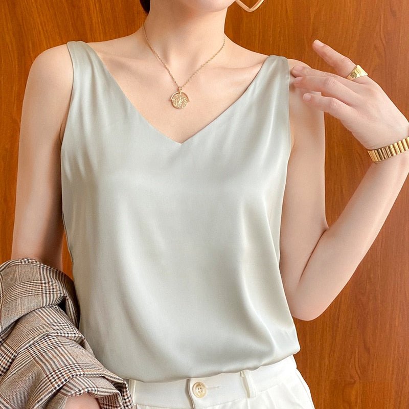 Maria | Elegantes Seidentop