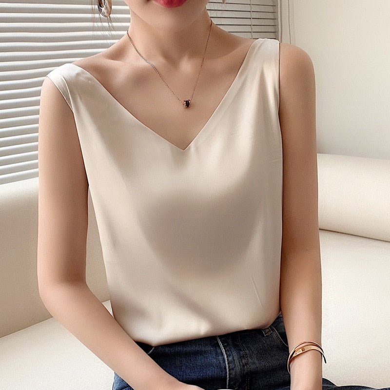 Maria | Elegantes Seidentop