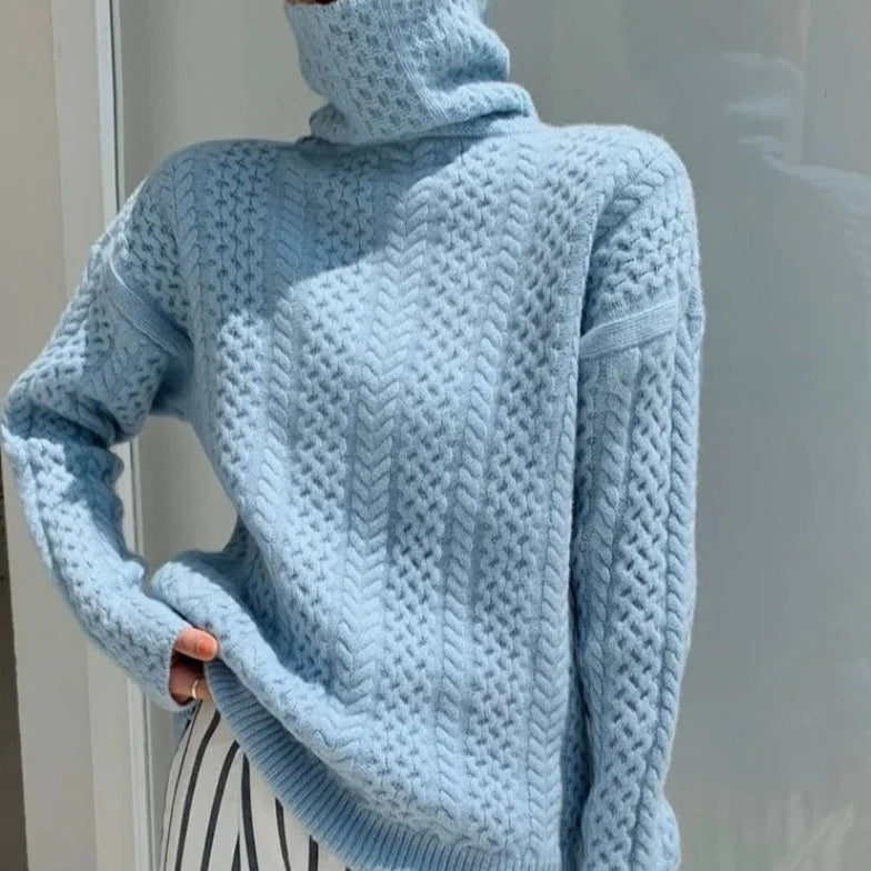 Maria | Elegante maglione a collo alto